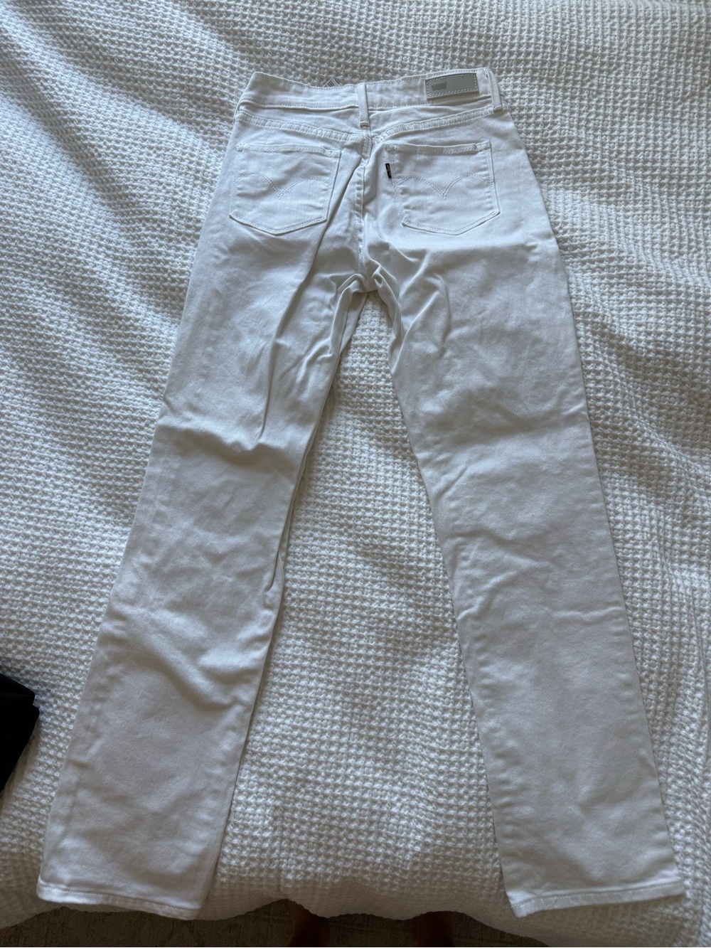 Levi's White Women's Straight Leg Jeans